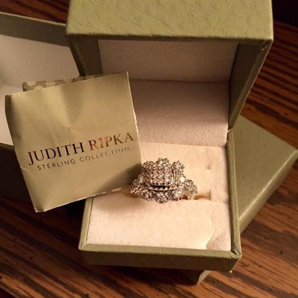 Judith Ripka ring - Picture 2 of 2
